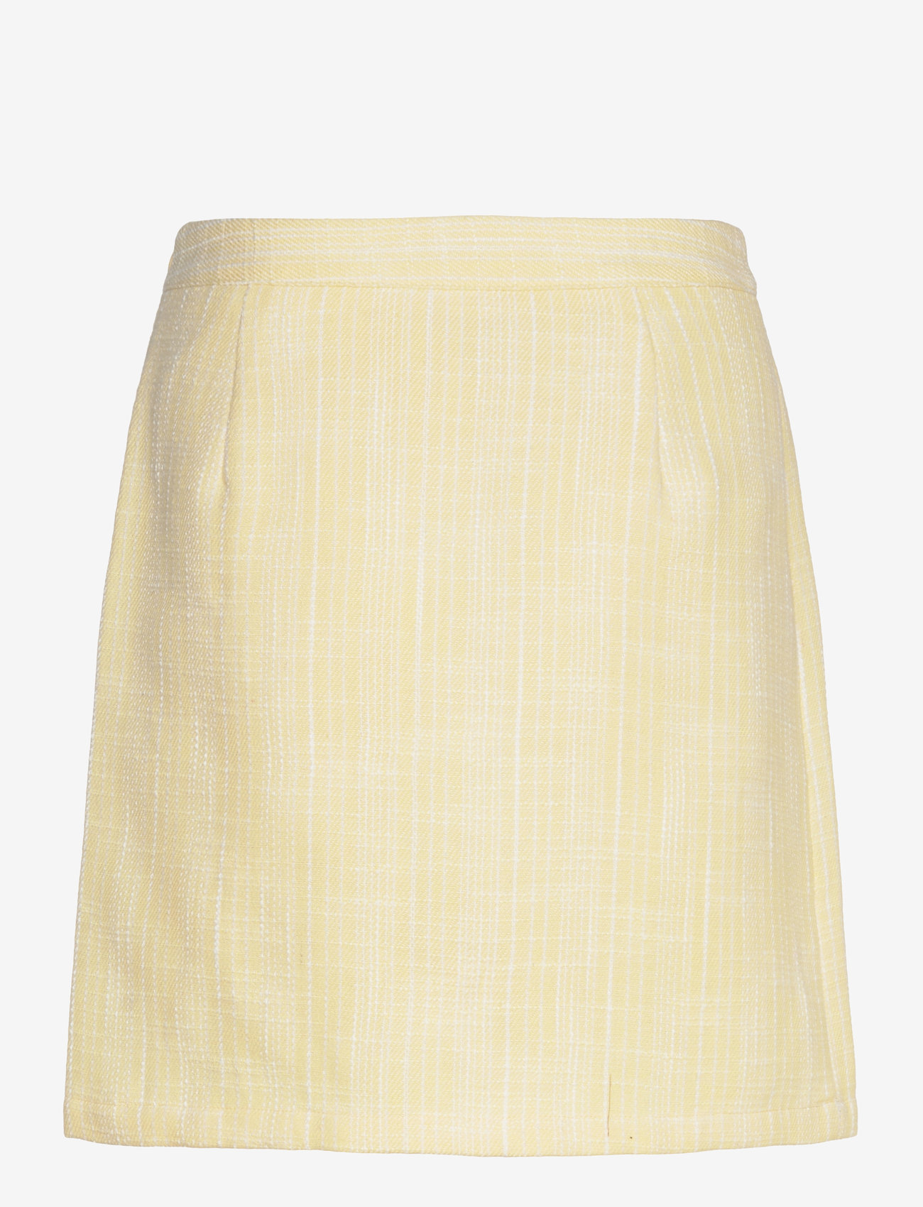 A-View - Annali bouchle skirt - pale yellow - 1