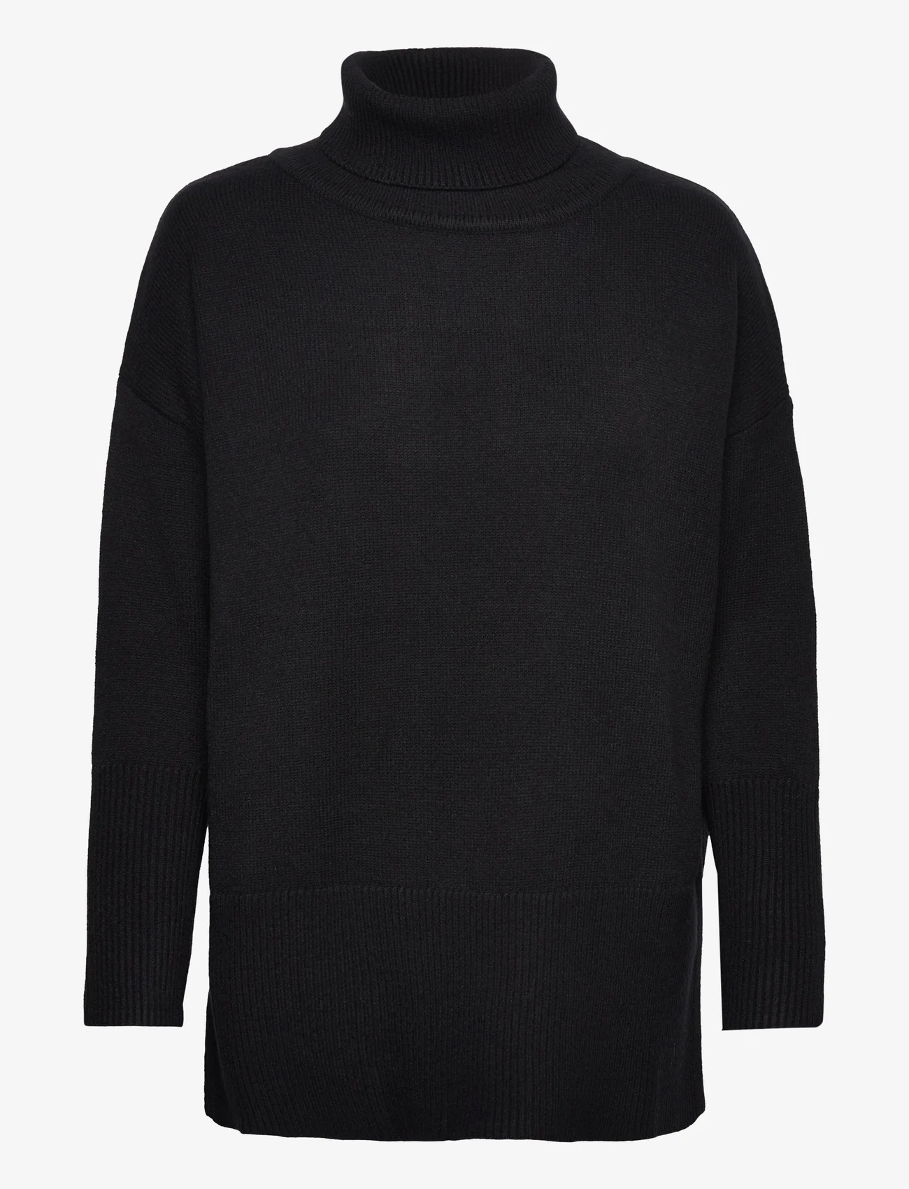 A-View - Alvena knit pullover - džemperi ar augstu apkakli - black - 0