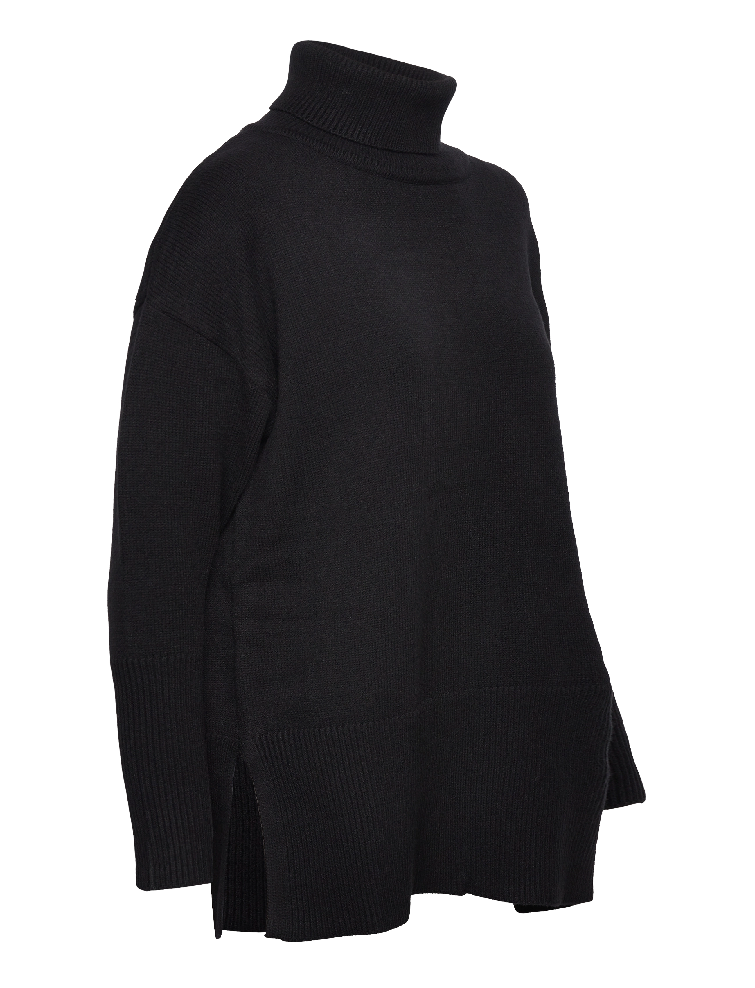 A-View - Alvena knit pullover - rollkragenpullover - black - 3