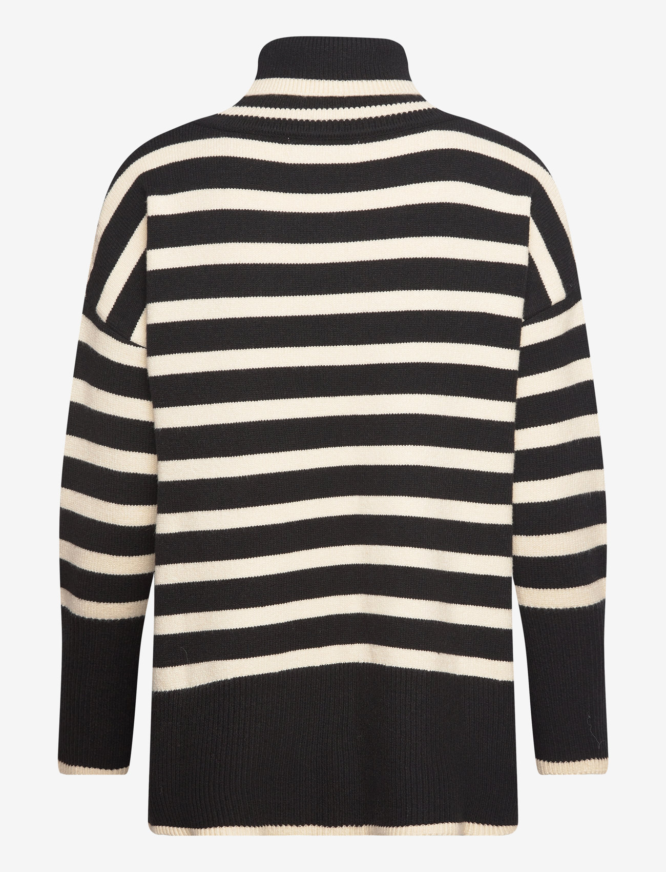 A-View - Alvena knit pullover - herbstliche kleidung - black/off white - 1