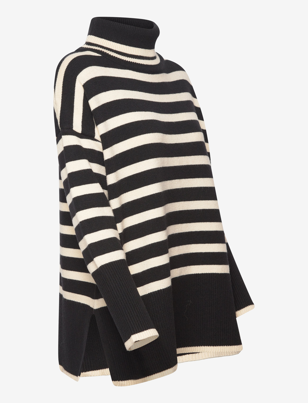 A-View - Alvena knit pullover - herbstliche kleidung - black/off white - 3
