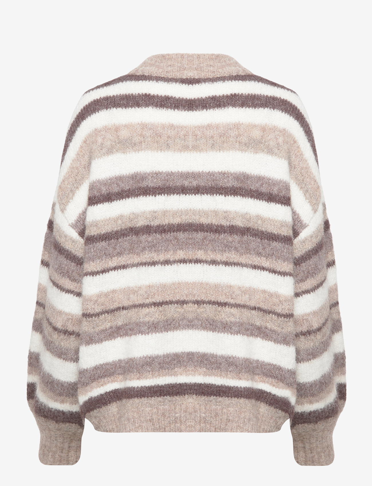 A-View - Patrisia knit pullover - laveste priser - brown/white - 2