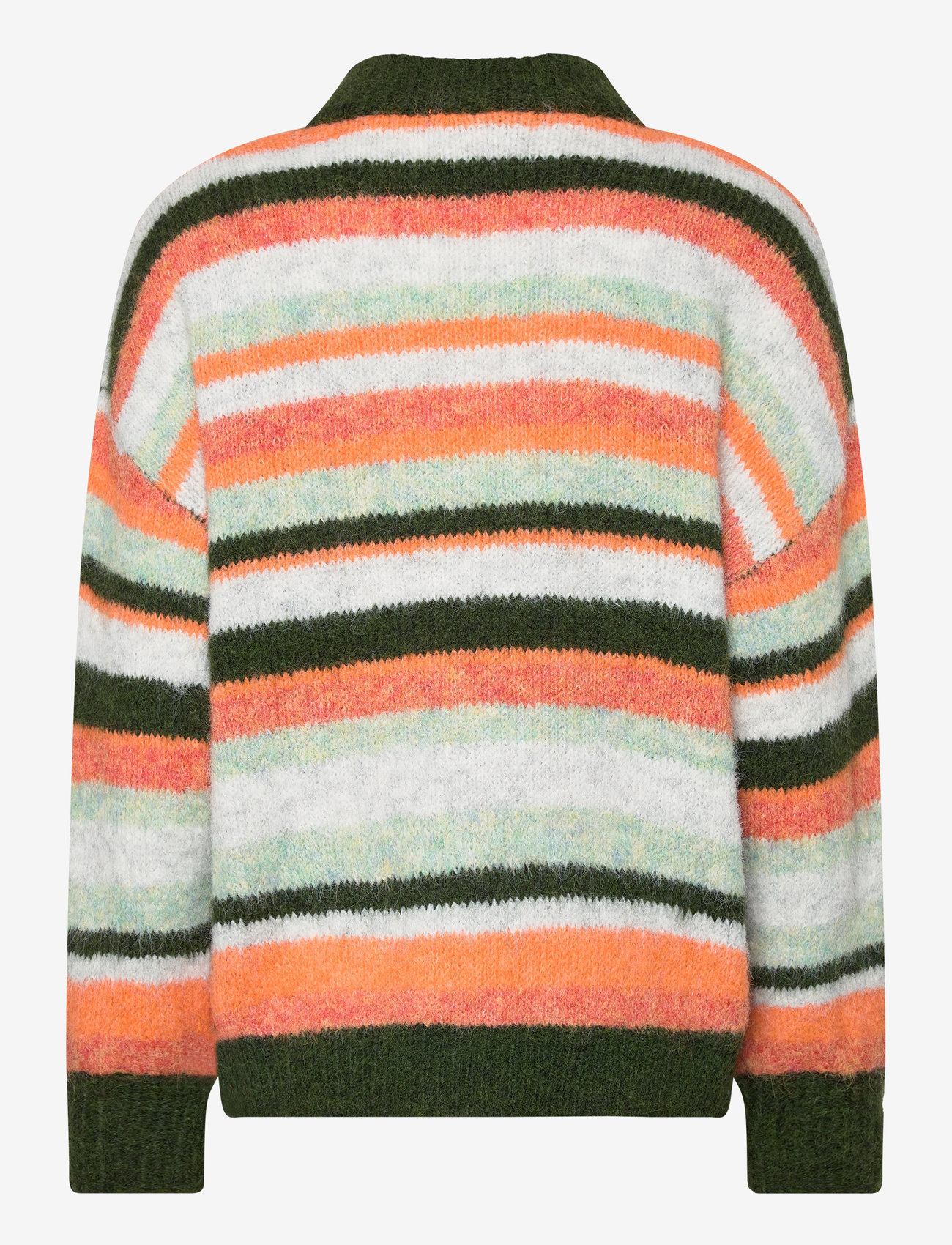 A-View - Patrisia knit pullover - herbstliche kleidung - orange/green - 1