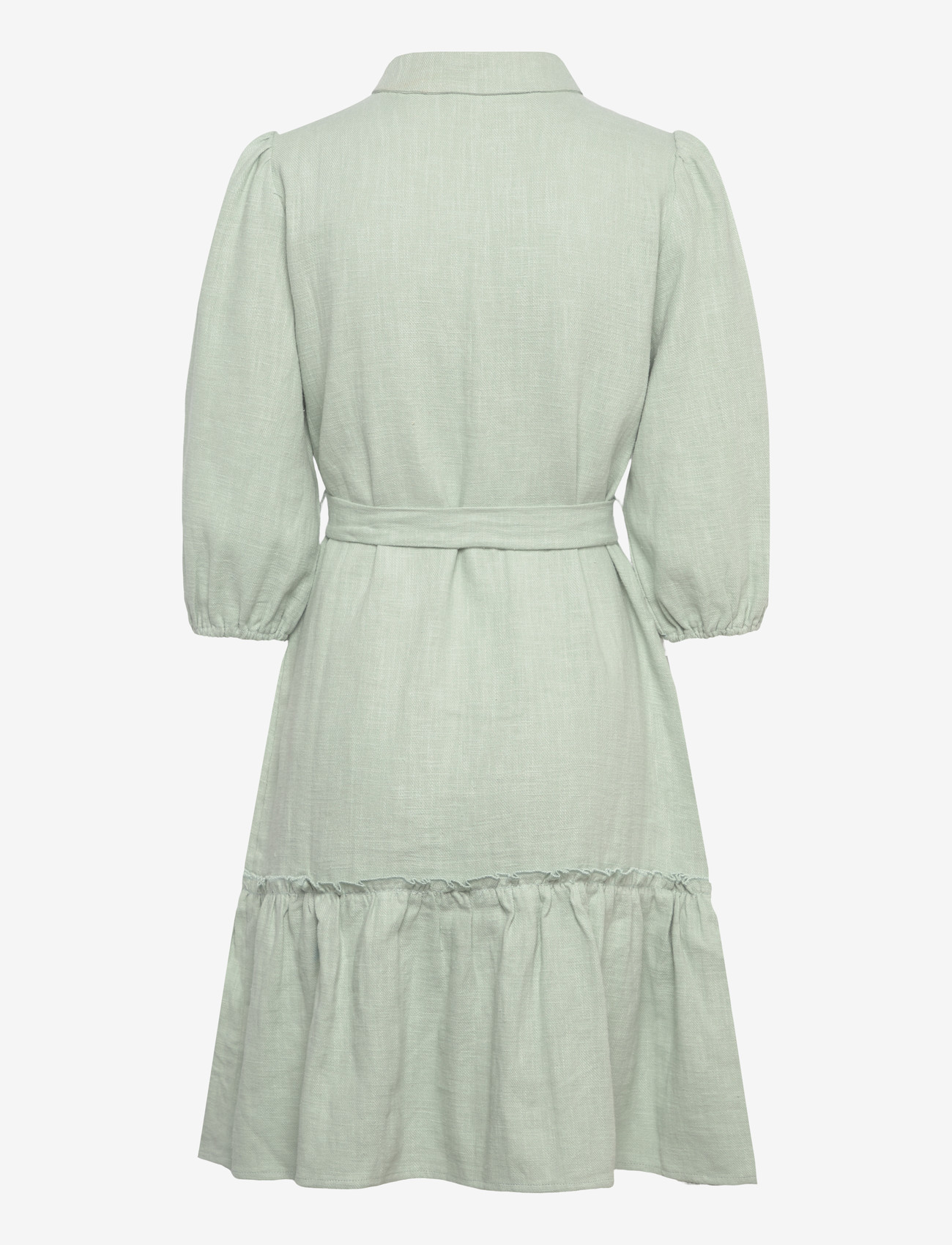 A-View - Linen dress - hemdkleider - mint - 2