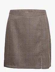 A-View - Annali check skirt - korte skjørt - brown - 0