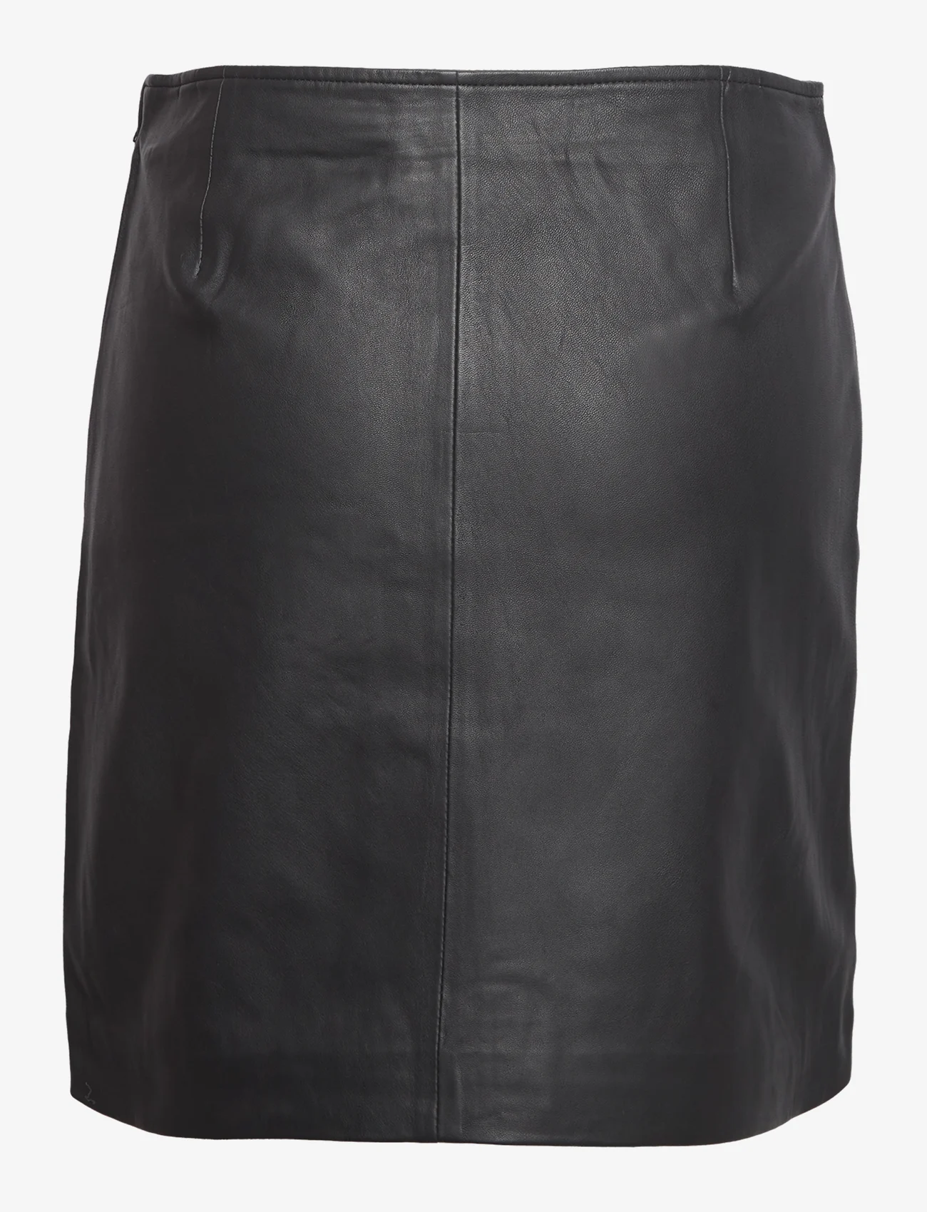 A-View - Stephanie leather skirt - black - 1
