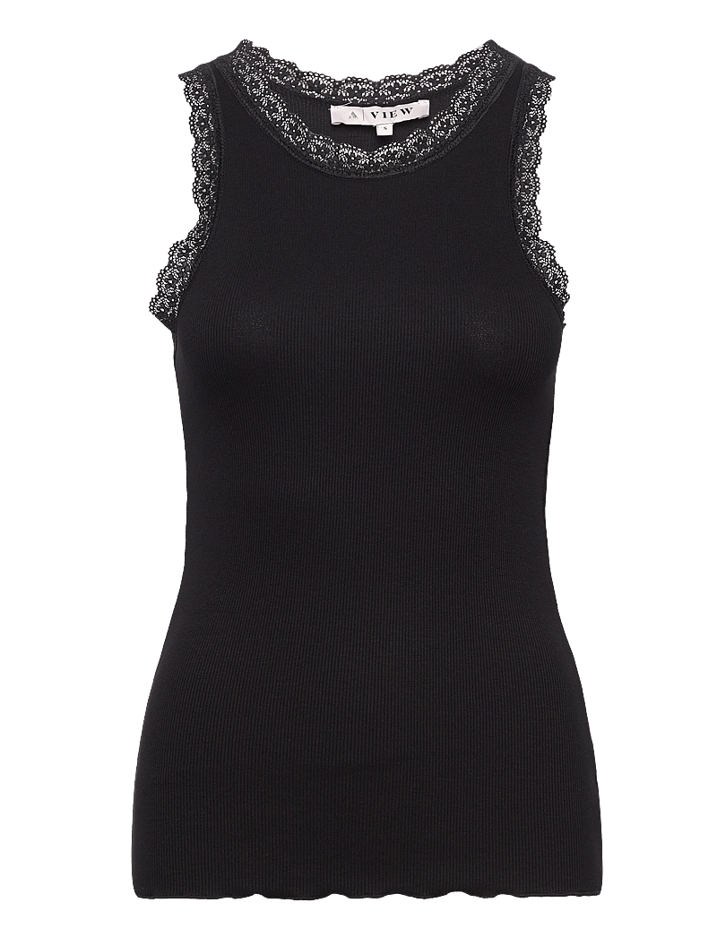A-View - Florine tank top - Ärmellose tops - black - 0