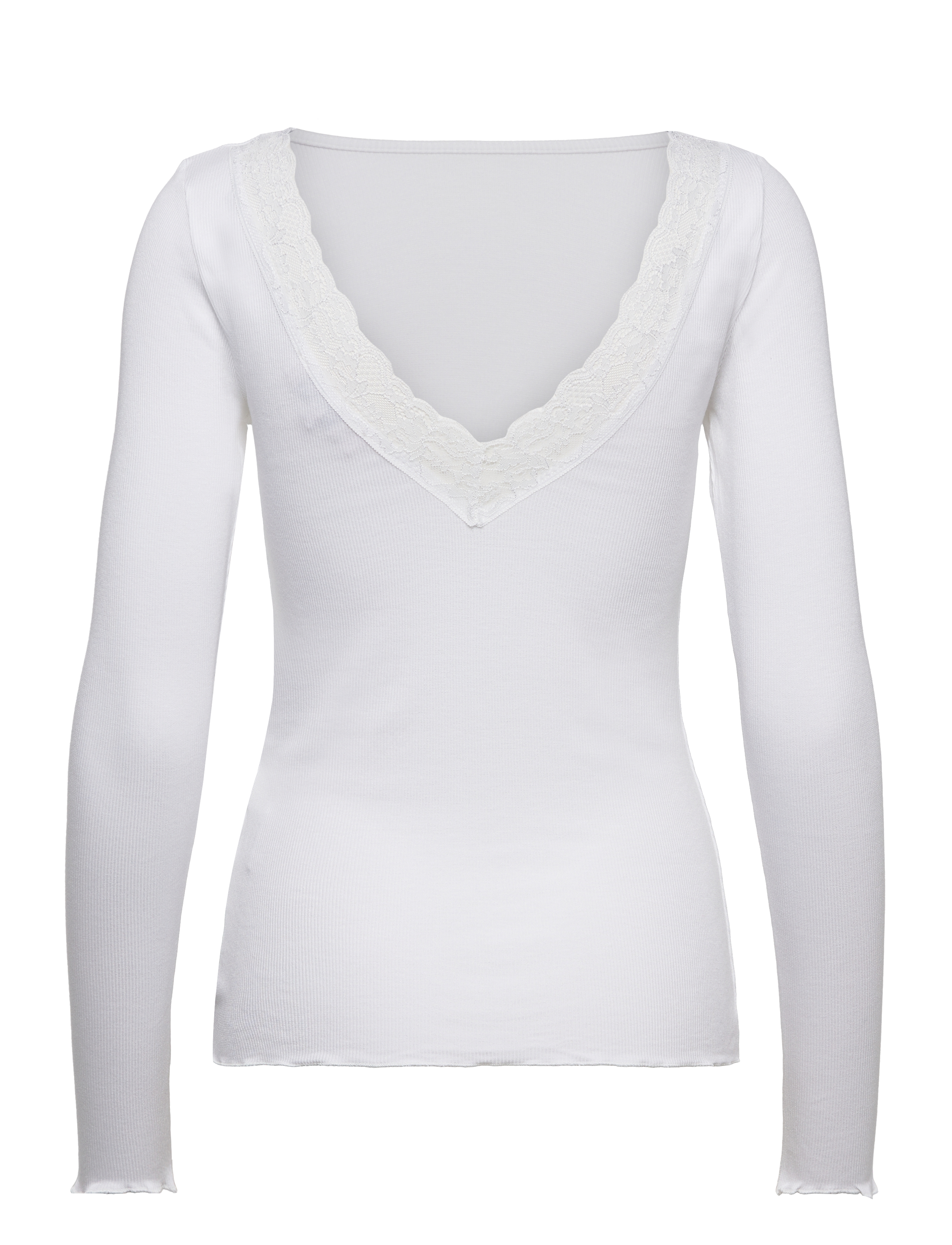 A-View - Florine L/S top - topi ar garām piedurknēm - white - 1