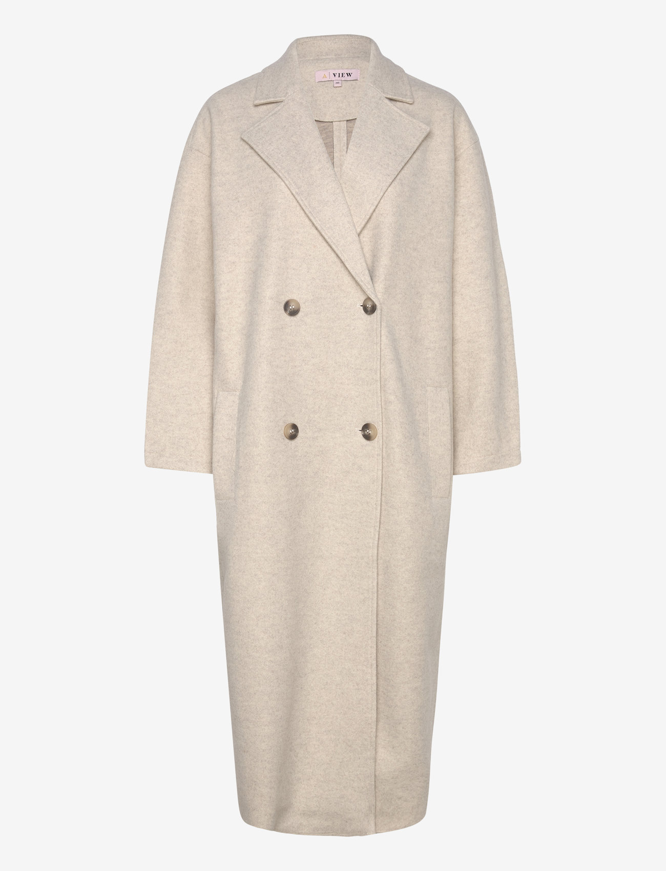 A-View - Shea coat - frakker - sand - 0