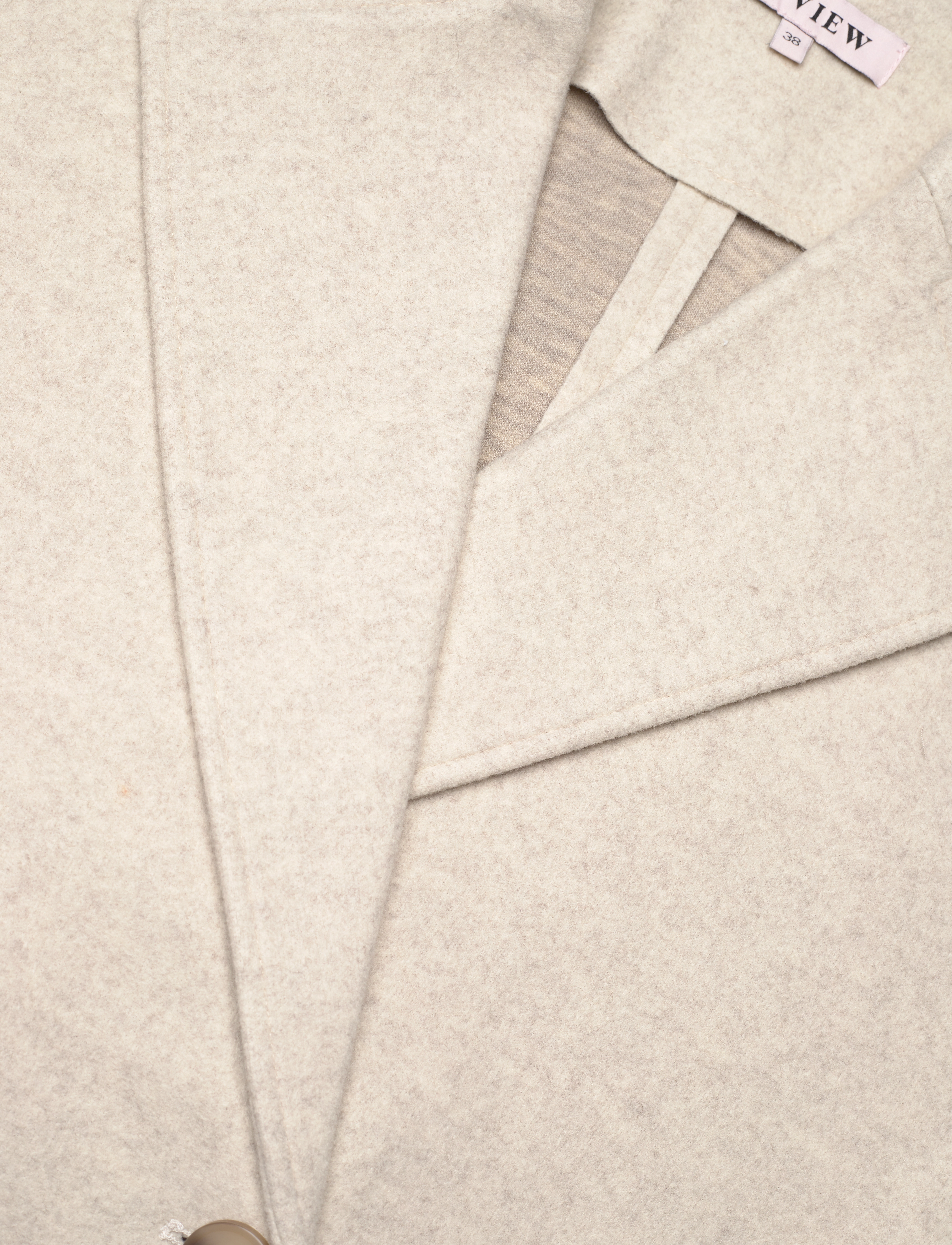 A-View - Shea coat - sand - 3