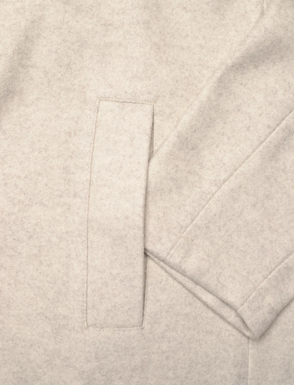 A-View - Shea coat - mantlid - sand - 3