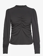 A-View - Selene blouse - langärmlige blusen - black - 0