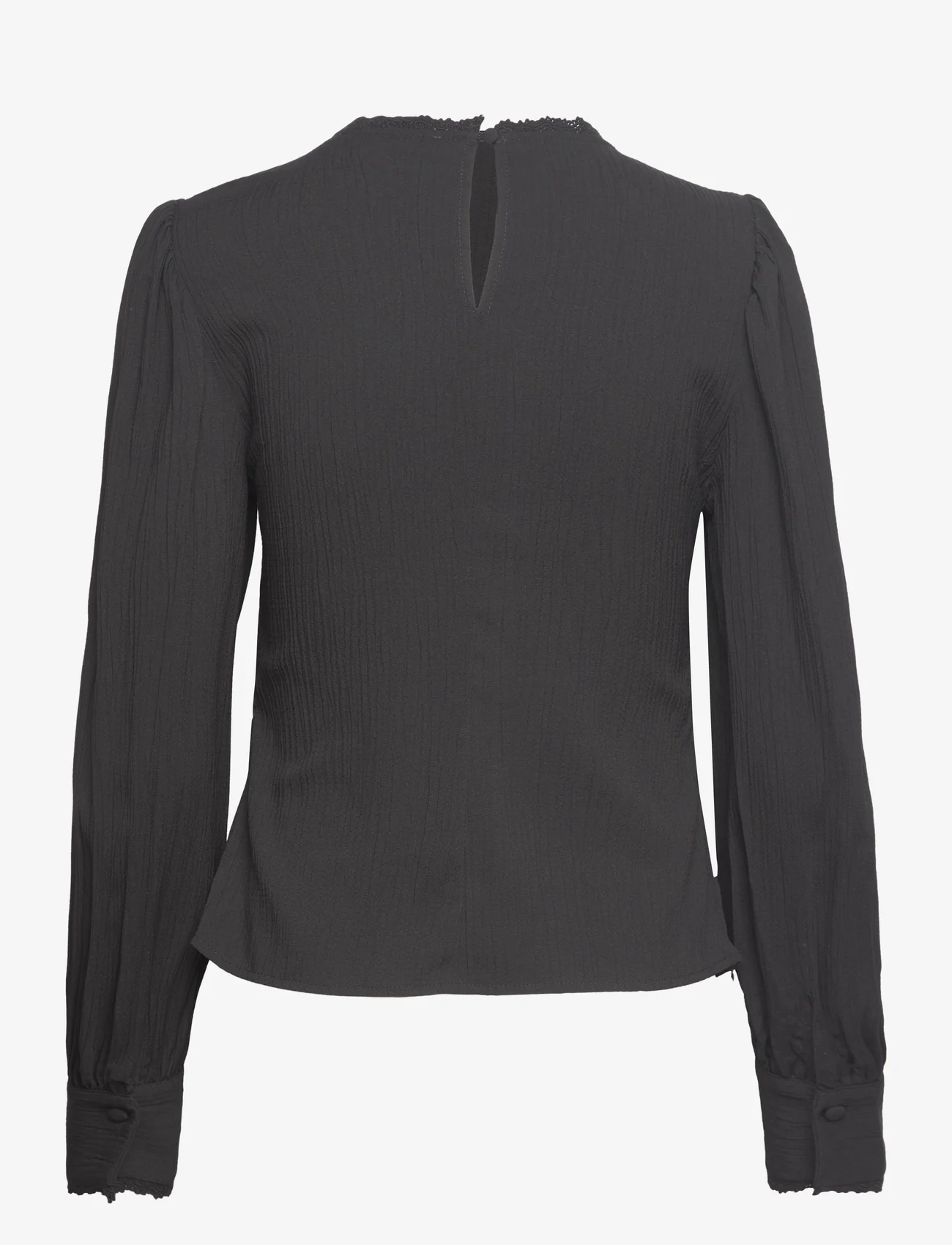A-View - Selene blouse - langärmlige blusen - black - 1