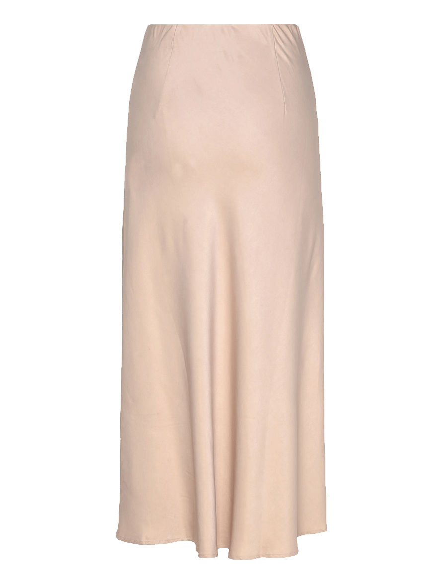 A-View - Carry sateen skirt - satinkjolar - 004 sand - 2