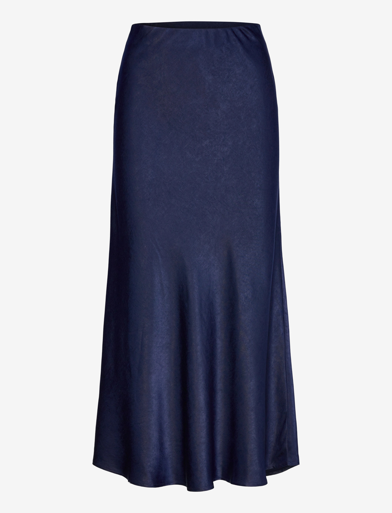 A-View - Carry sateen skirt - satinnederdele - 699 navy - 0