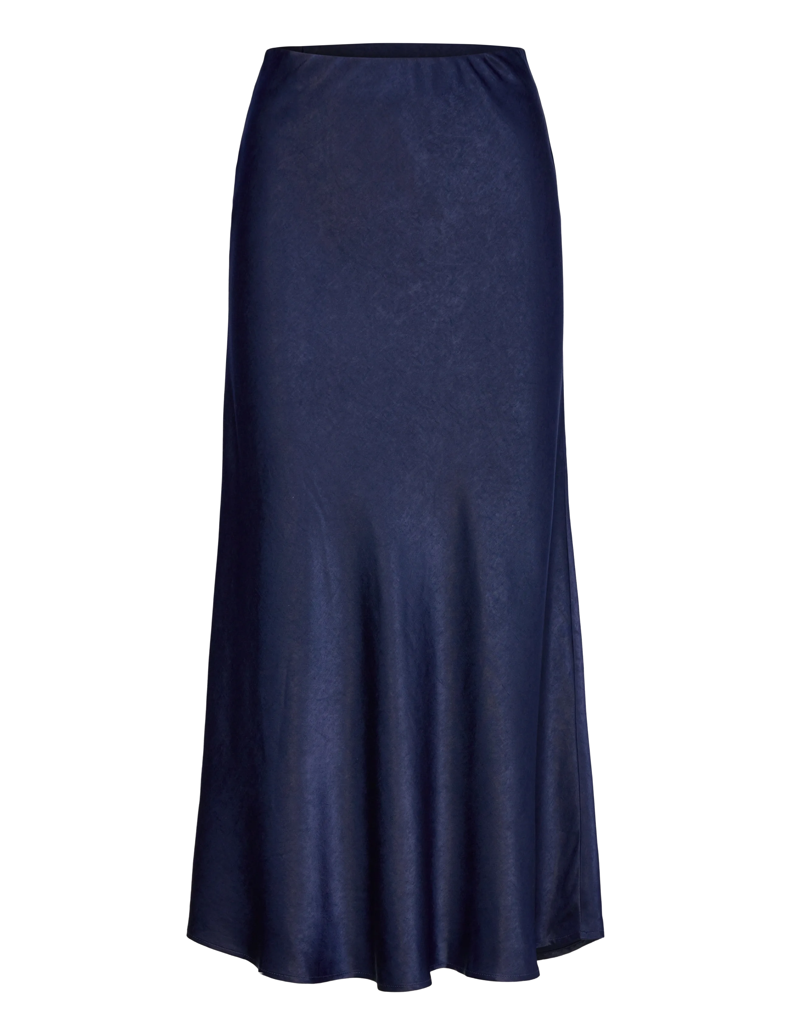 A-View Carry sateen skirt - Kjolar - 699 NAVY / navy
