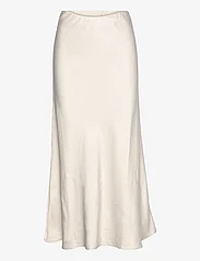 A-View - Carry sateen skirt - satinnederdele - light sand - 0