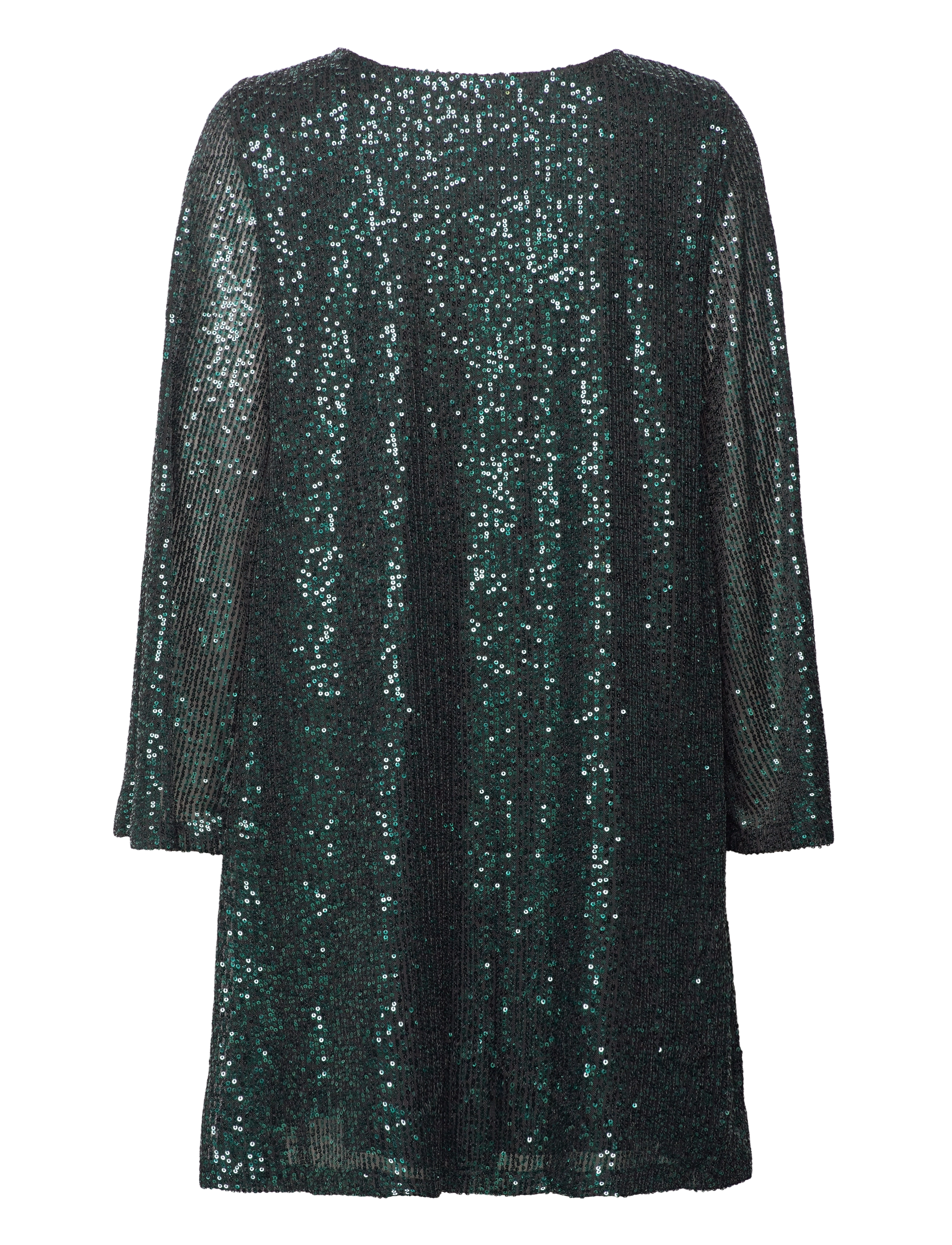 A-View - Alexi dress - paljettkjoler - dark green - 1