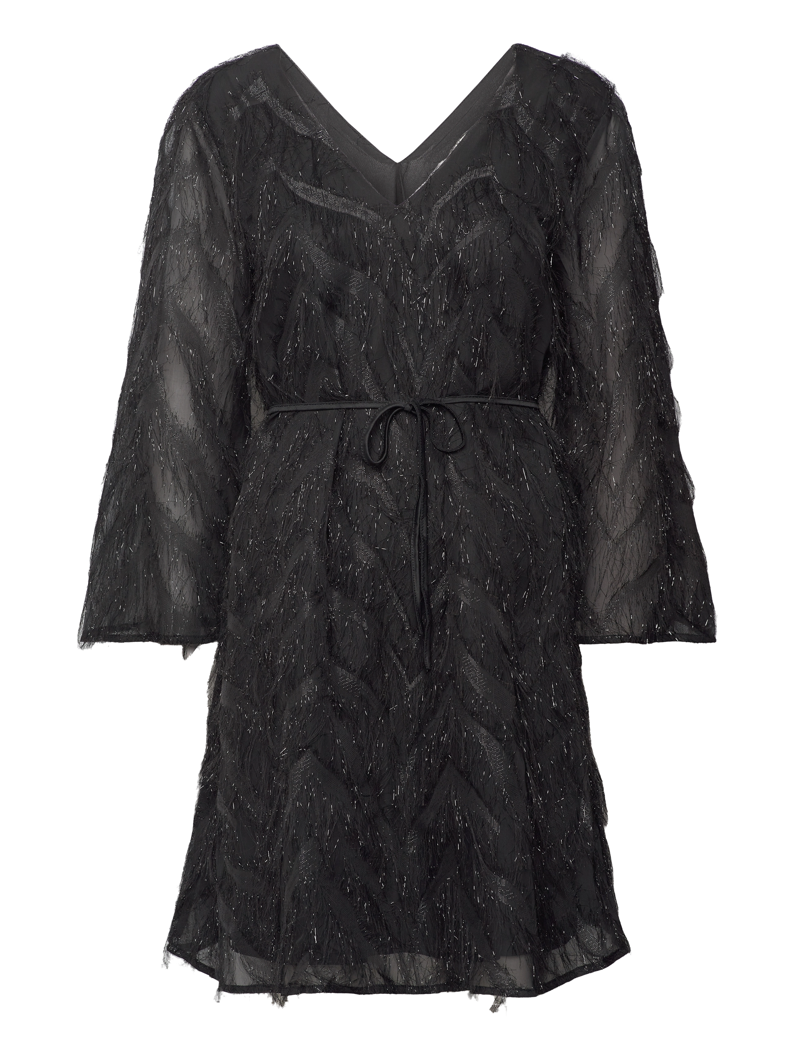 A-View Elina new dress - Klänningar - BLACK / black