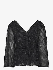 A-View - Elina new blouse - blūzes ar garām piedurknēm - black - 1
