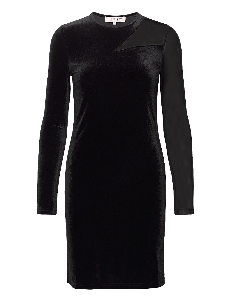 A-View - Ada dress - midiklänningar - black - 0