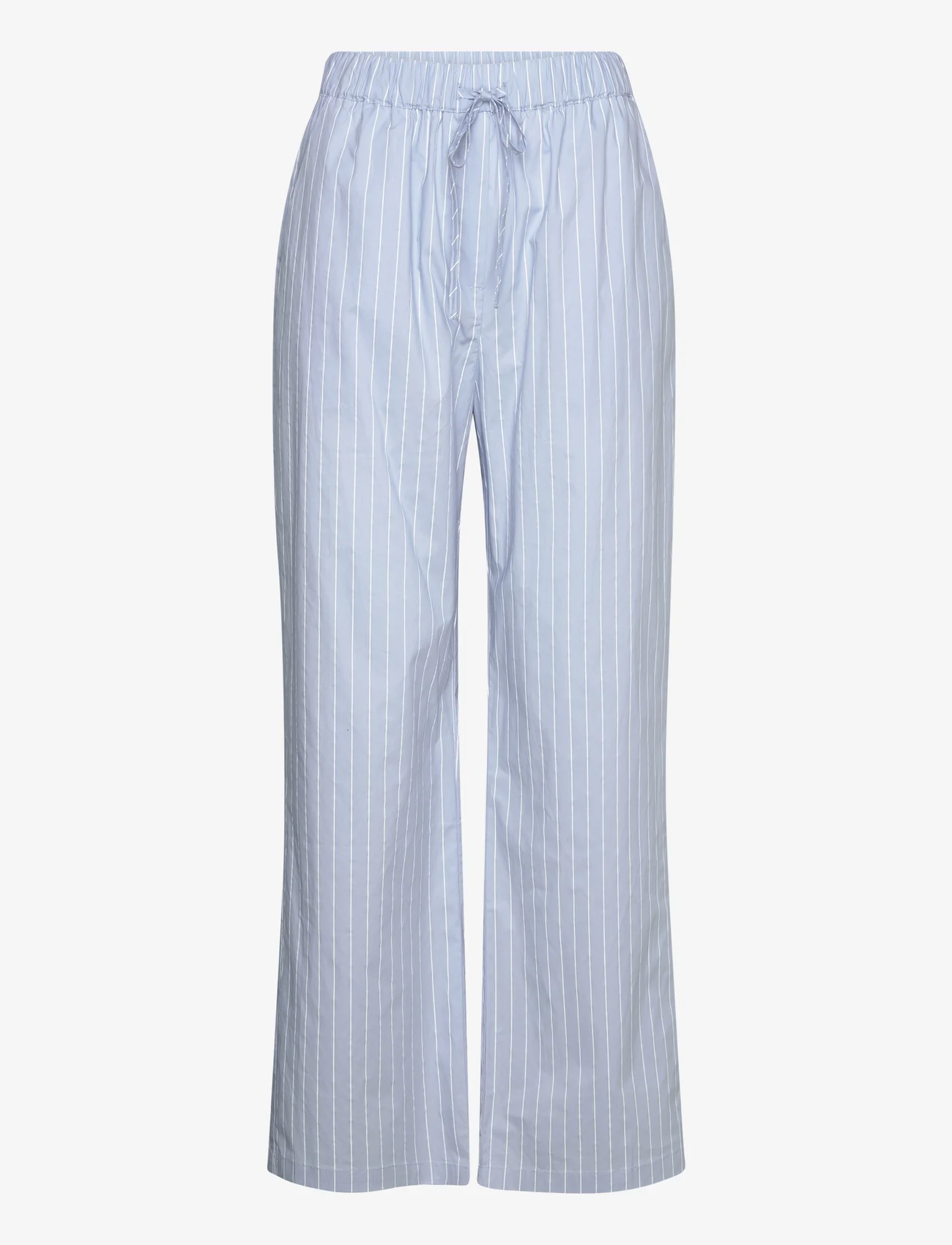 A-View - Brenda pants - leveälahkeiset housut - blue stripe - 0