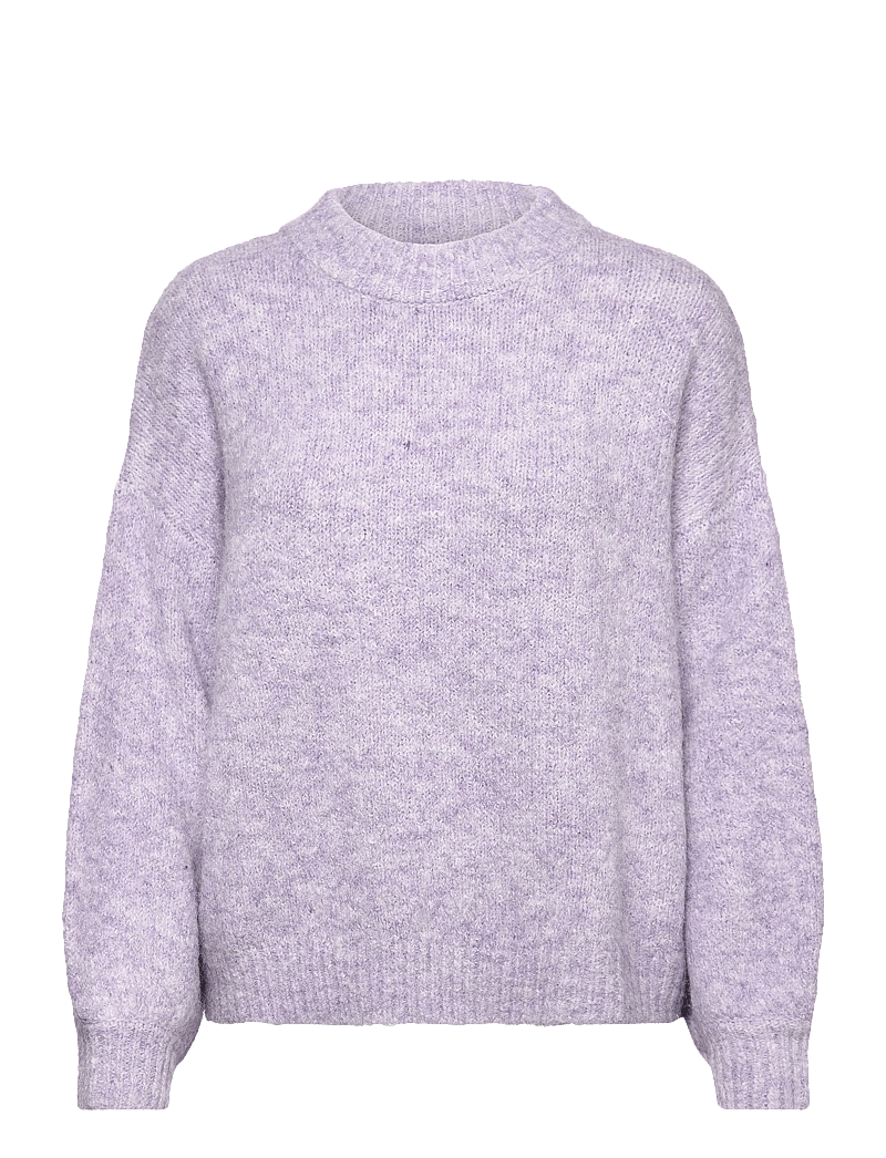 A-View - Patrisia solid knit pullover - pullover - 380 pastel lilac - 0