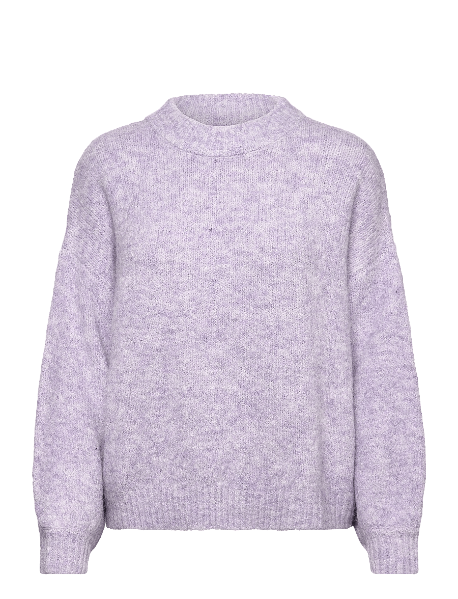 A-View - Patrisia solid knit pullover - pullover - 380 pastel lilac - 0