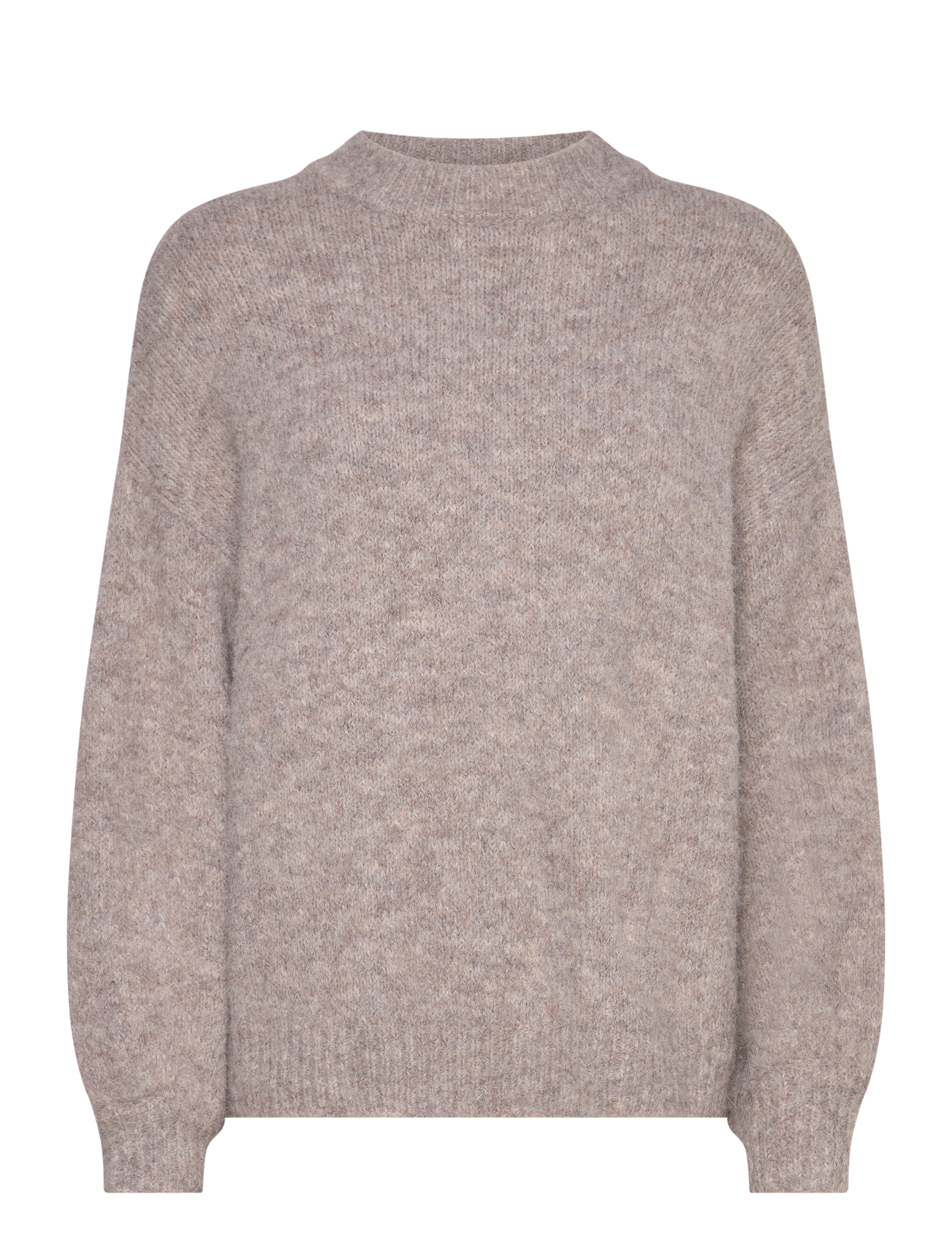 A-VIEW Patrisia Solid Knit Pullover Beige - XS - Damen