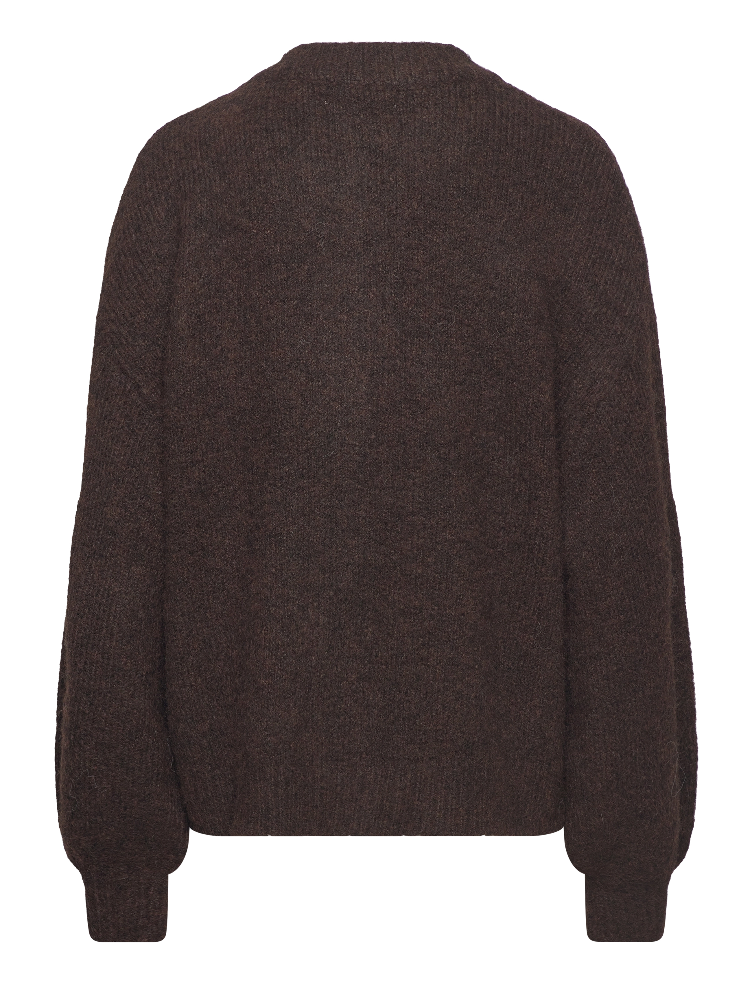 A-View - Patrisia solid knit cardigan - cardigans - dark brown - 1
