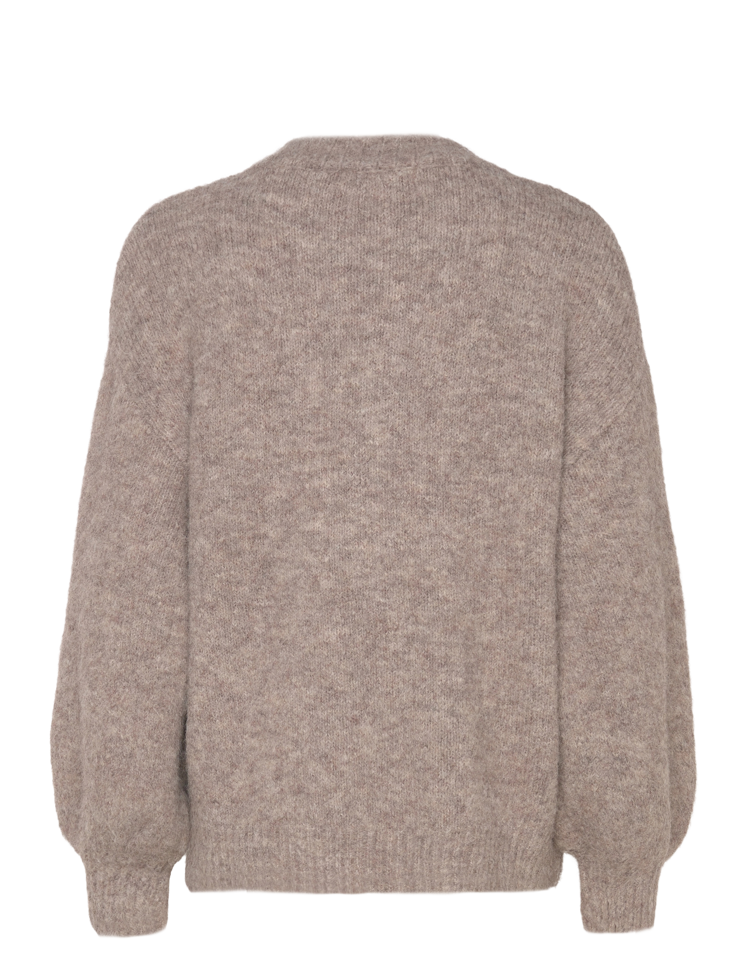 A-View - Patrisia solid knit cardigan - cardigans - light brown - 1