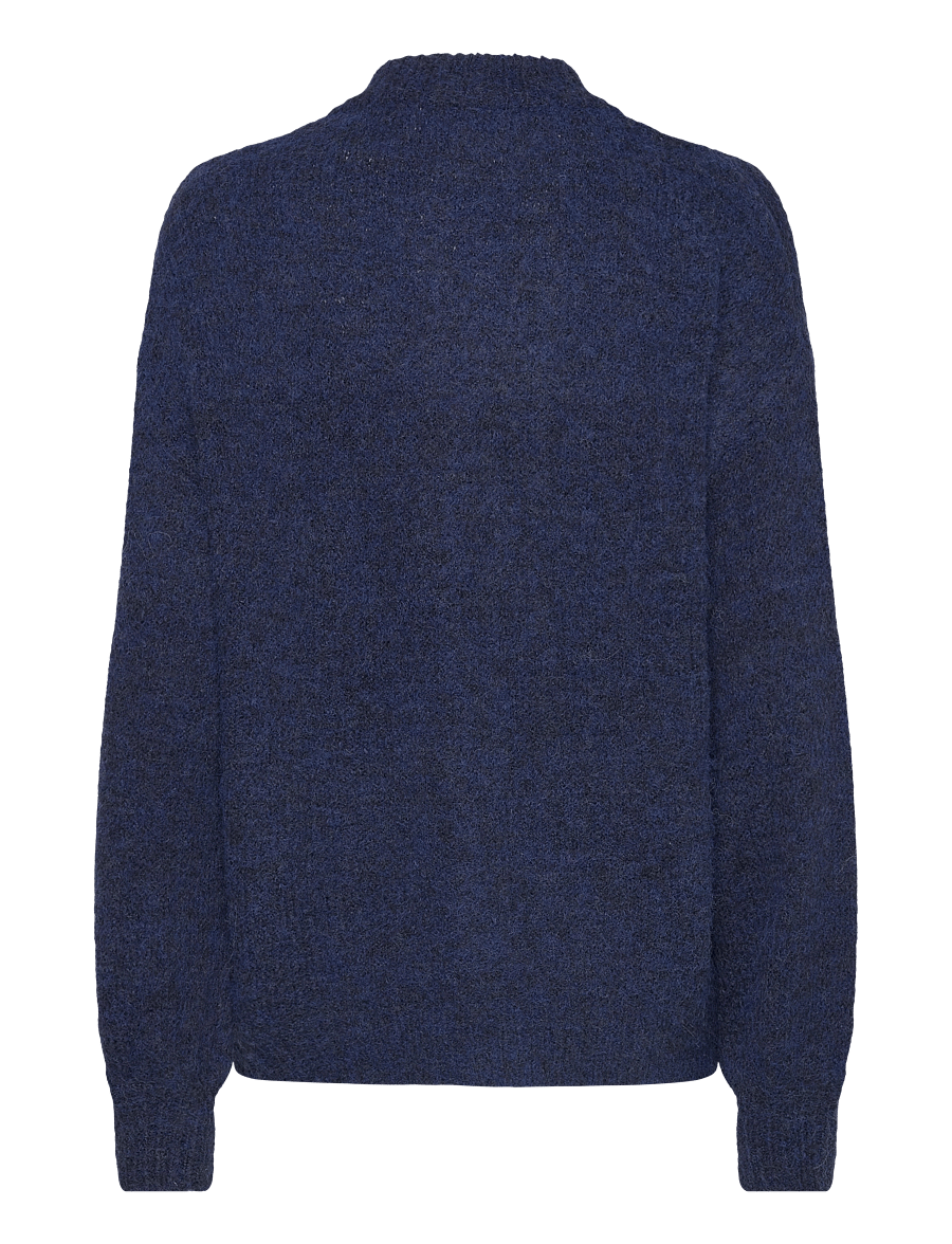 A-View - Patrisia solid knit cardigan - cardigans - navy - 2