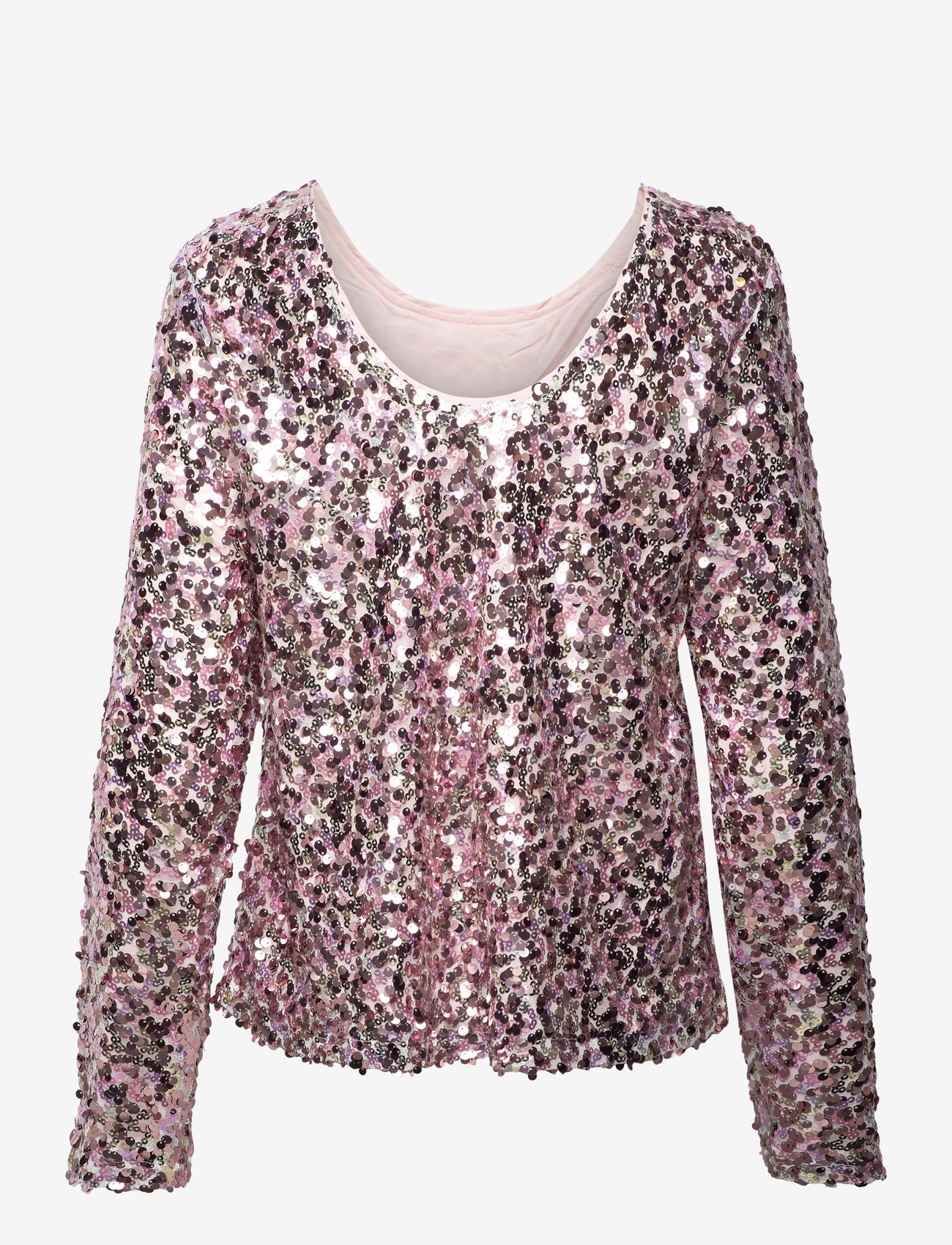 A-View - Sequin blouse - langärmlige blusen - rose - 1