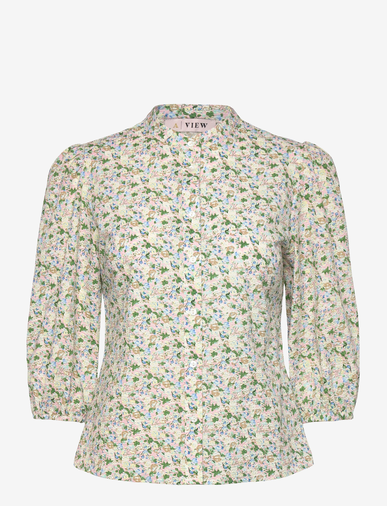 A-View - Kate shirt - langærmede skjorter - rose/blue - 0