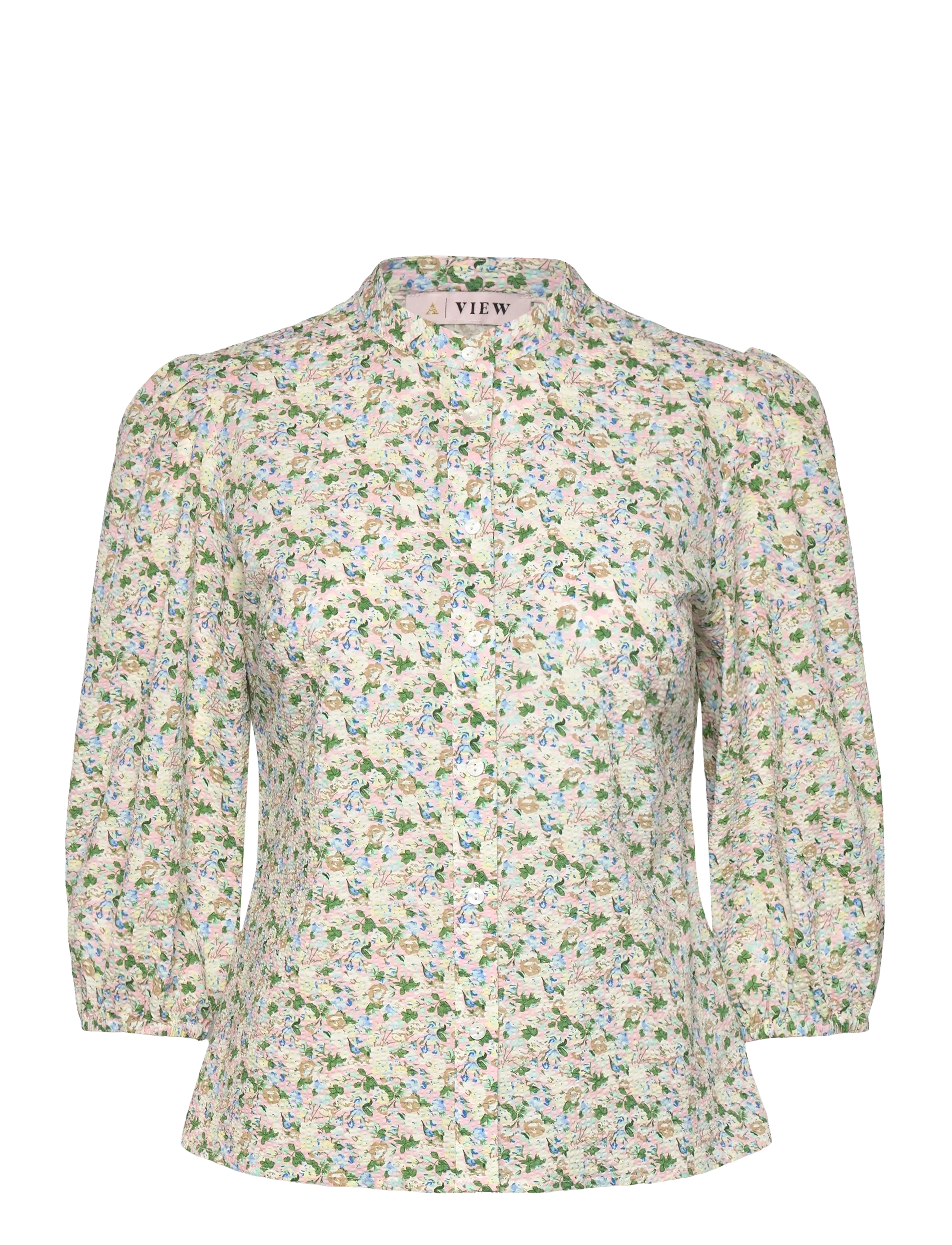 A-View Kate shirt - Puserot & kauluspaidat - ROSE/BLUE / multi