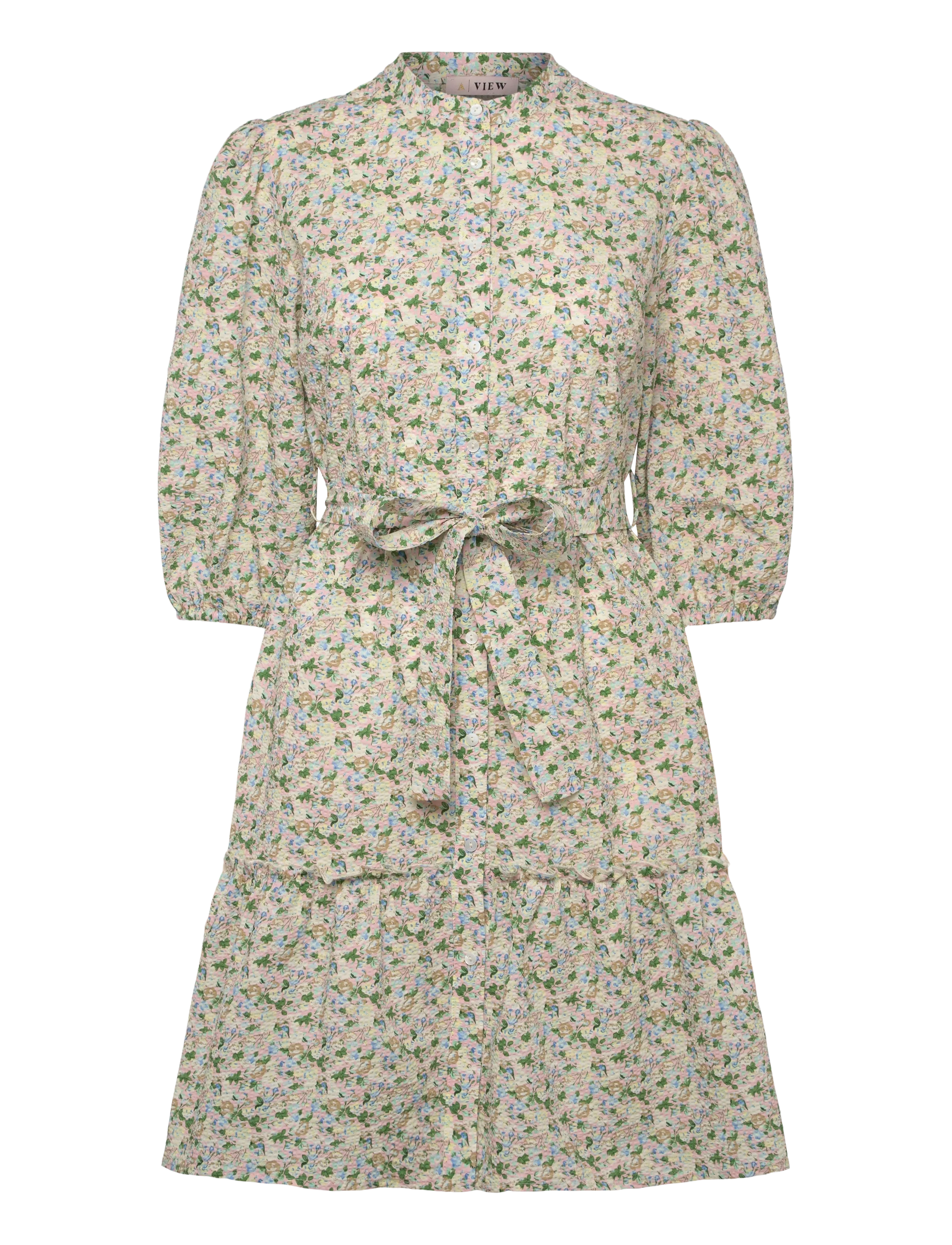 A-View Kate dress - Hemdkleider - ROSE/BLUE / multi