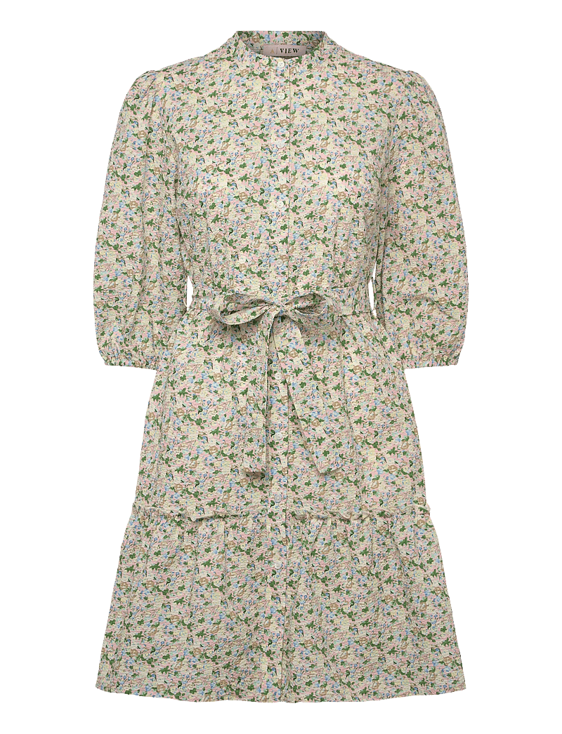 A-View - Kate dress - skjortekjoler - rose/blue - 0