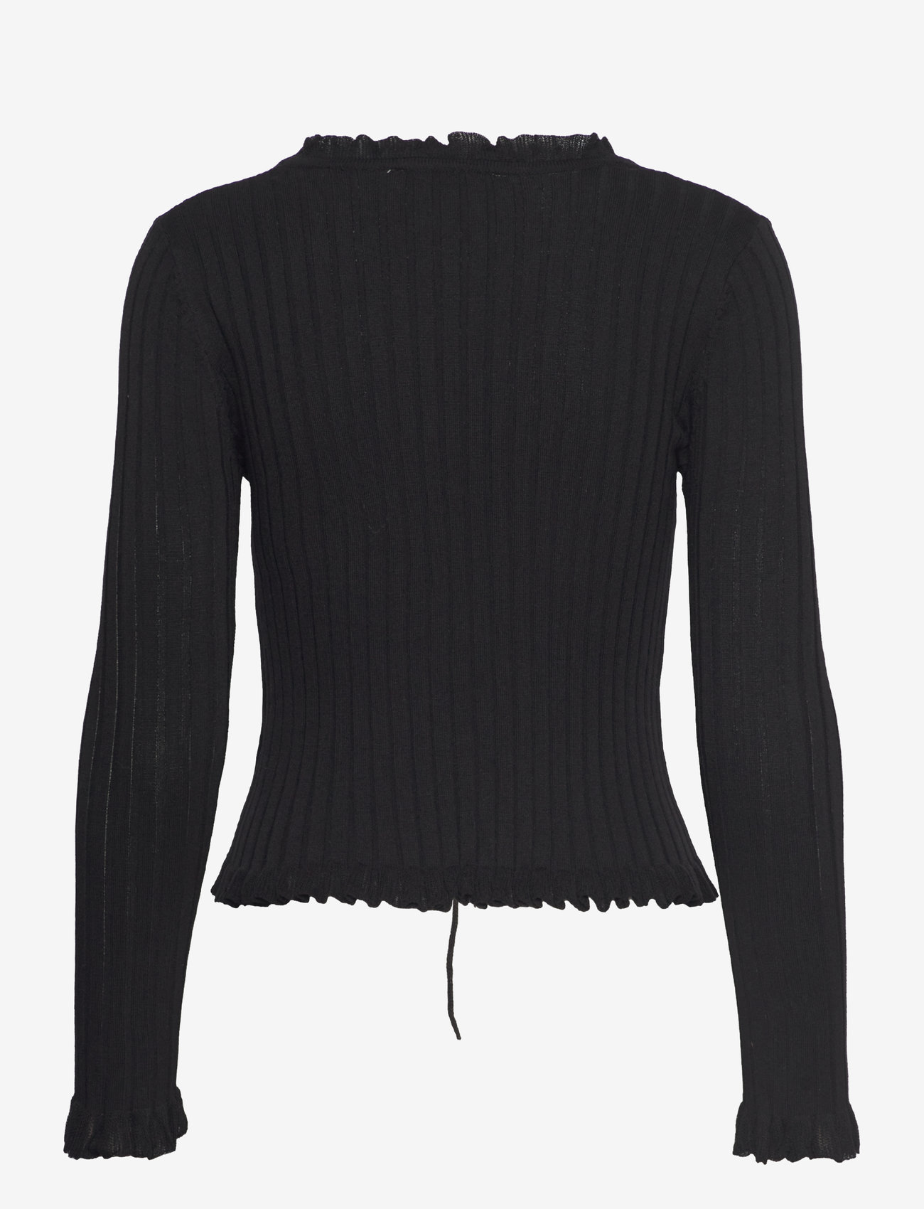 A-View - Fabian tie cardigan - cardigans - black - 1