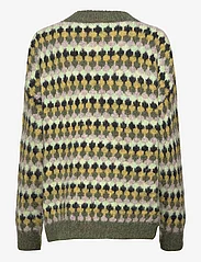 A-View - Patrisia Knit Pullover - megzti drabužiai - green/sand - 1