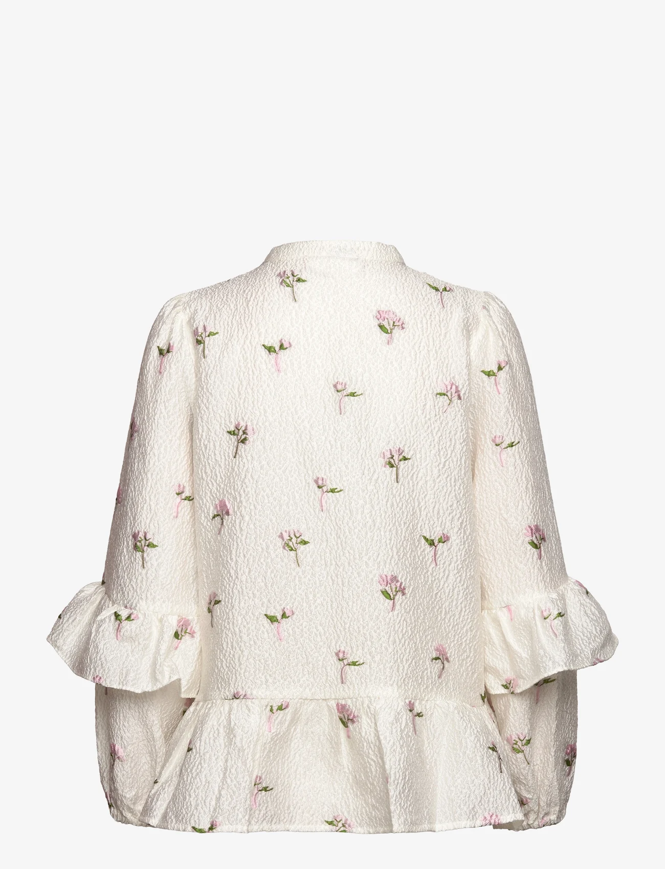 A-View - Selino blouse - langærmede bluser - white/pink - 1
