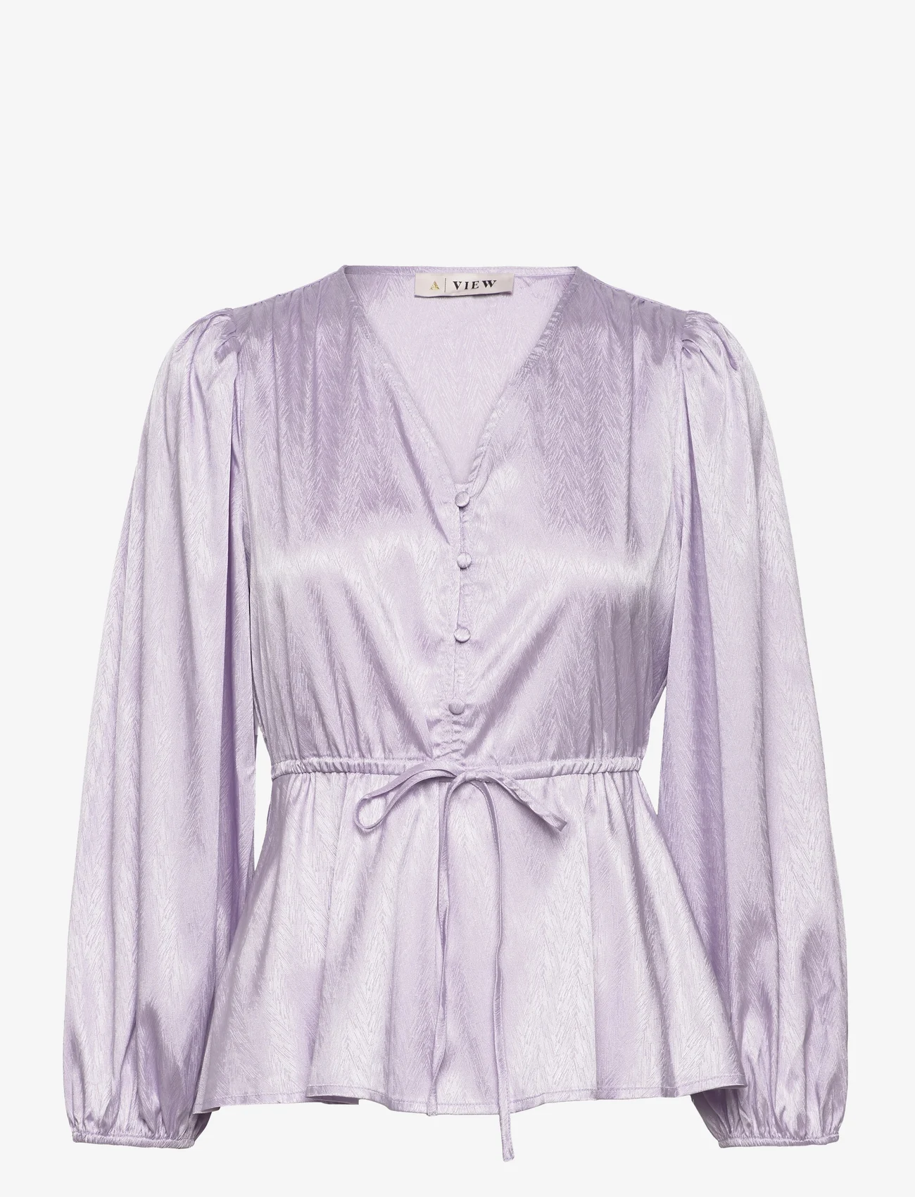 A-View - Luna blouse - pikkade varrukatega pluusid - lilac - 0