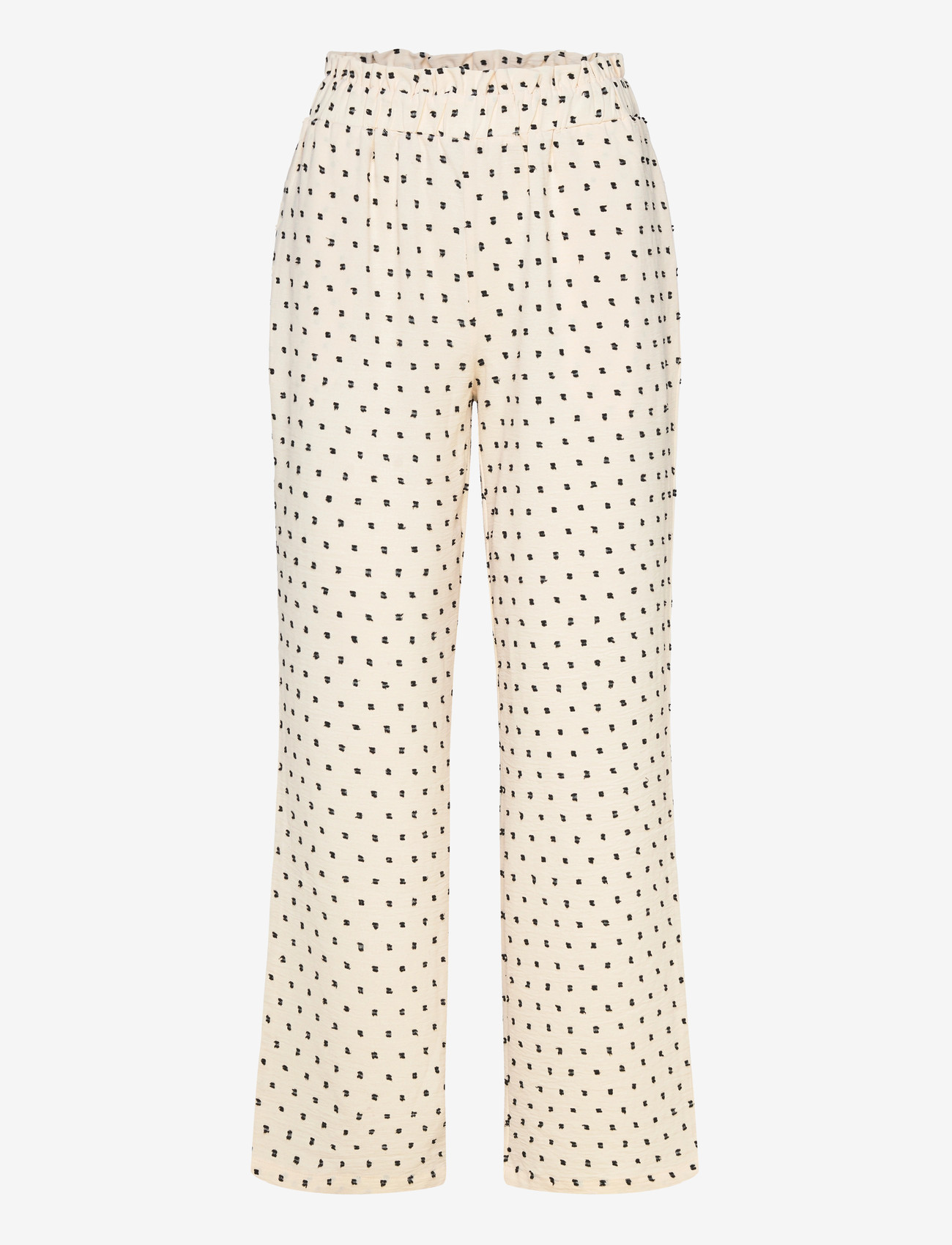 A-View - Sif pants - bukser med lige ben - 016 cream - 0