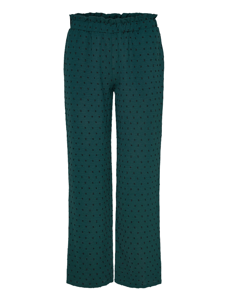 A-View - Sif pants - bukser med lige ben - 858 dark green - 0