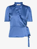 Peony blouse - BLUE
