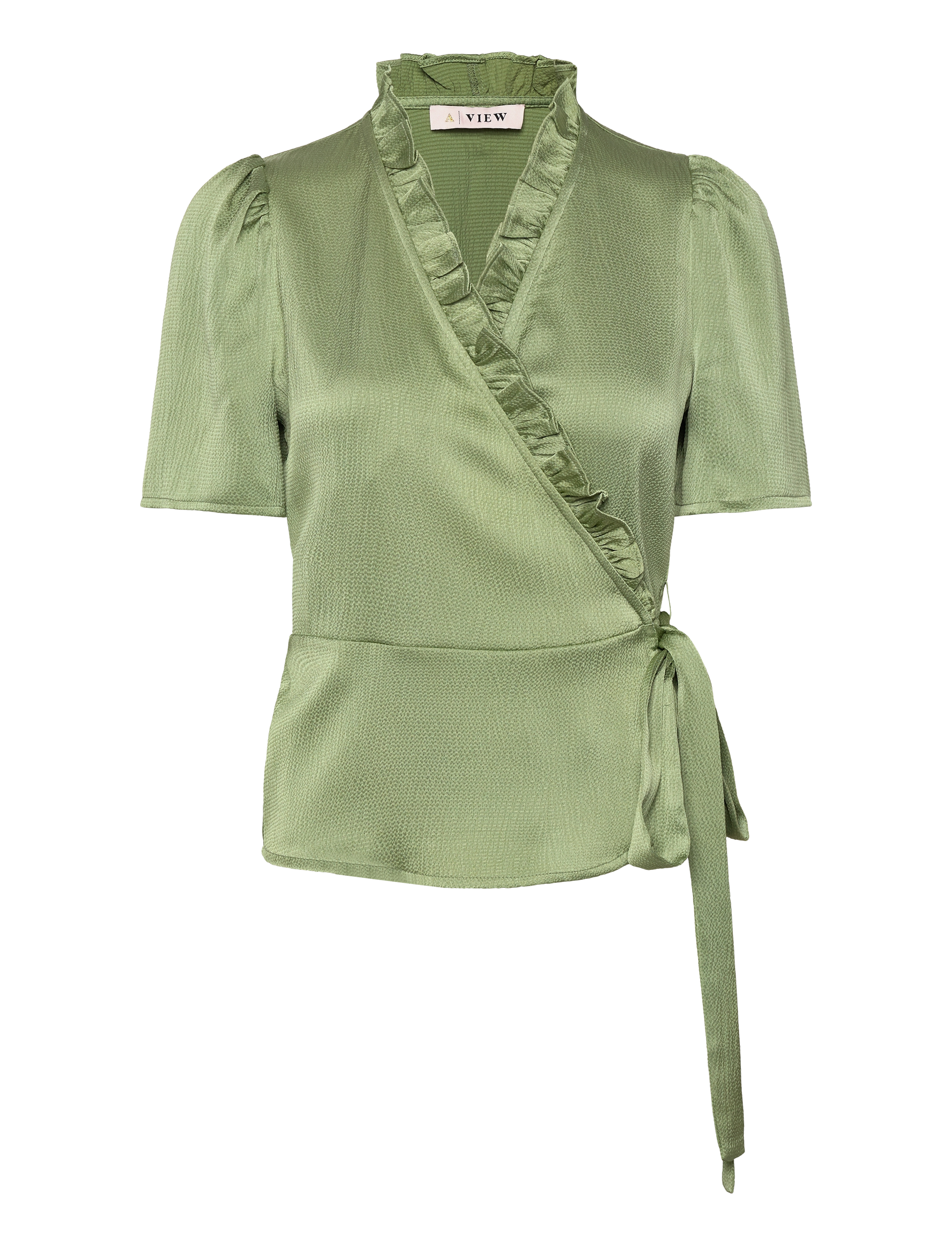 A-VIEW Peony Bluse Grün - 36 - Damen