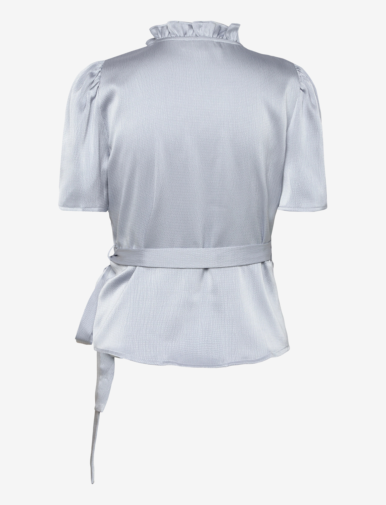 A-View - Peony blouse - short-sleeved blouses - light blue - 1
