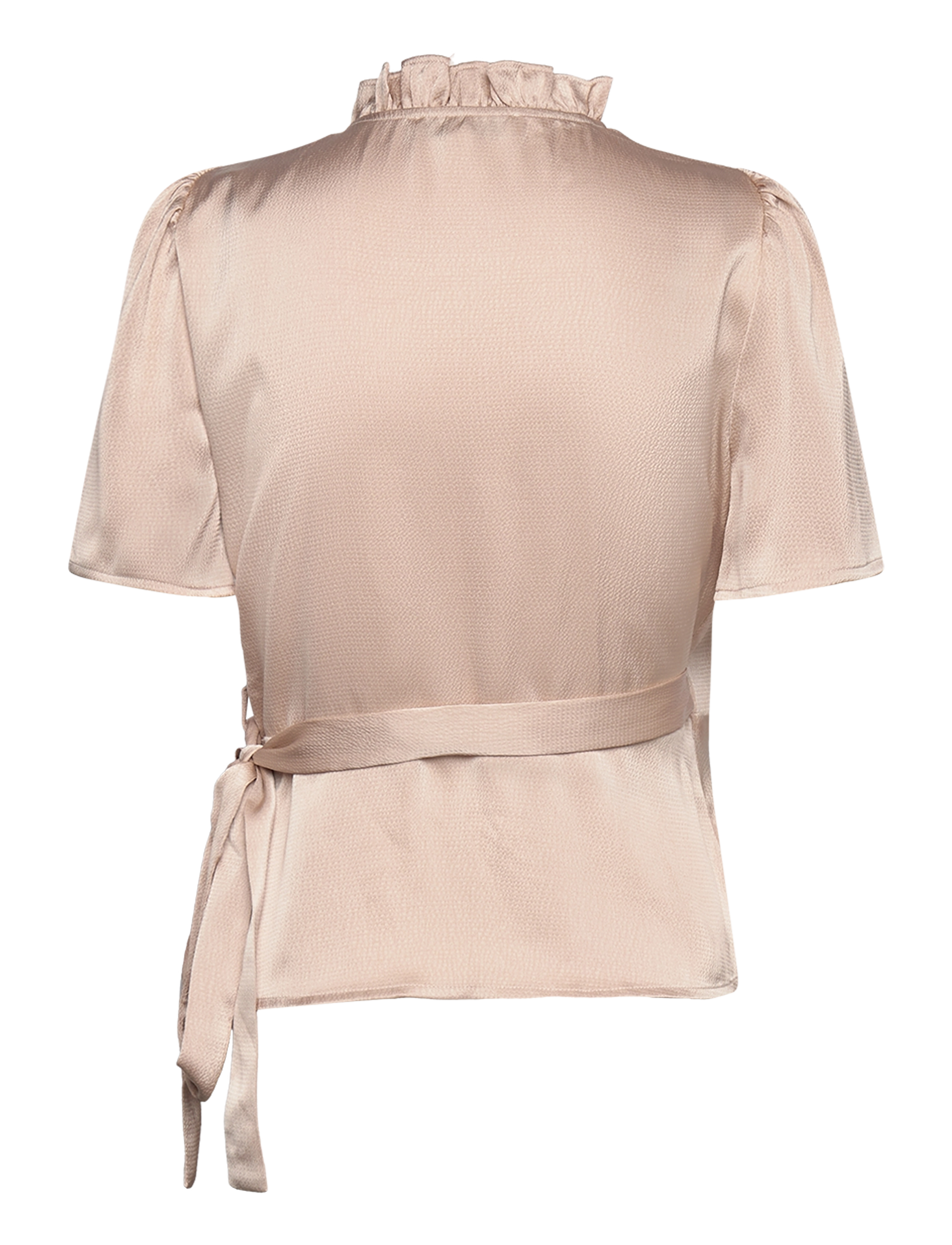 A-View - Peony blouse - kortærmede bluser - light sand - 1