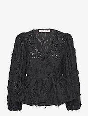 A-View - Feana blouse - langärmlige blusen - black - 0