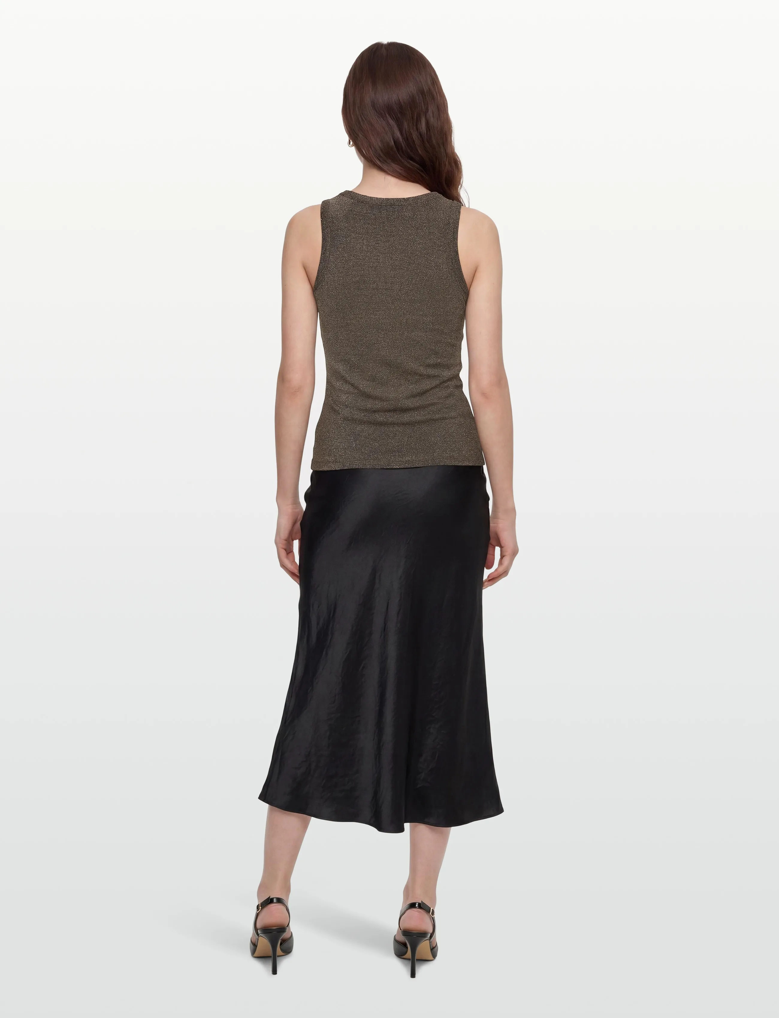 A-View - Eva tank top - die niedrigsten preise - 060 black/gold - 4