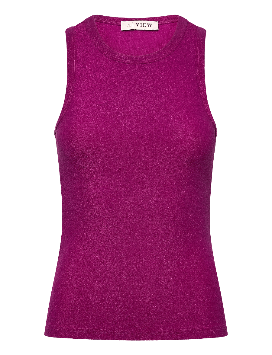 A-View - Eva tank top - Ärmellose tops - 350 pink - 0